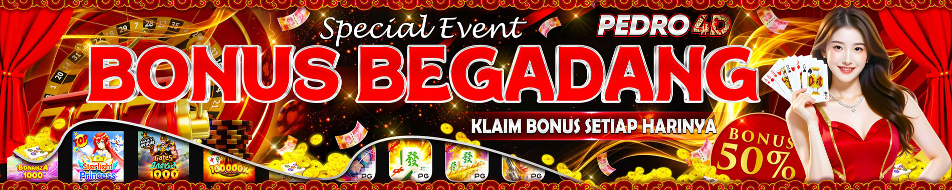 slot gacor 2025 Pedro4d offcial Begadang 2025